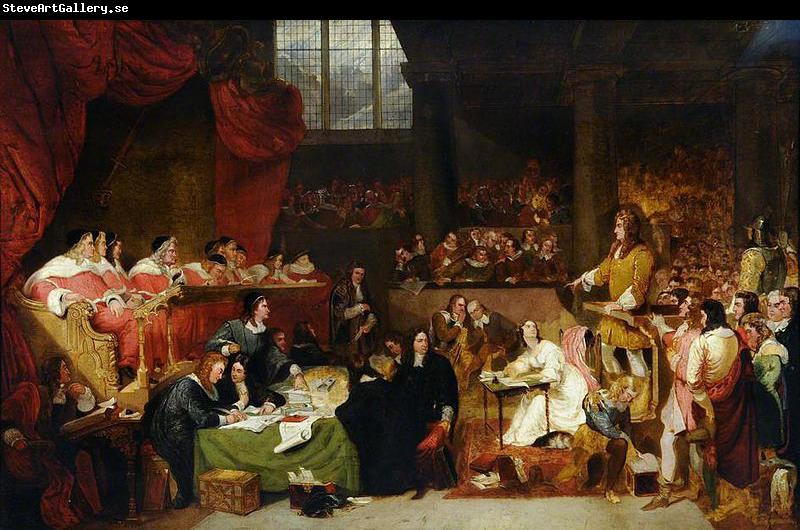 George Hayter Trial of William Lord Russell in 1683,